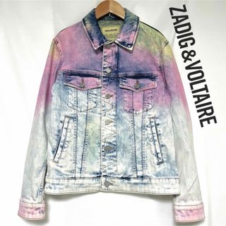 ザディグエヴォルテール(Zadig&Voltaire)のZADIG&VOLTAIRE タイダイ染め Denim Jacket XS(Gジャン/デニムジャケット)