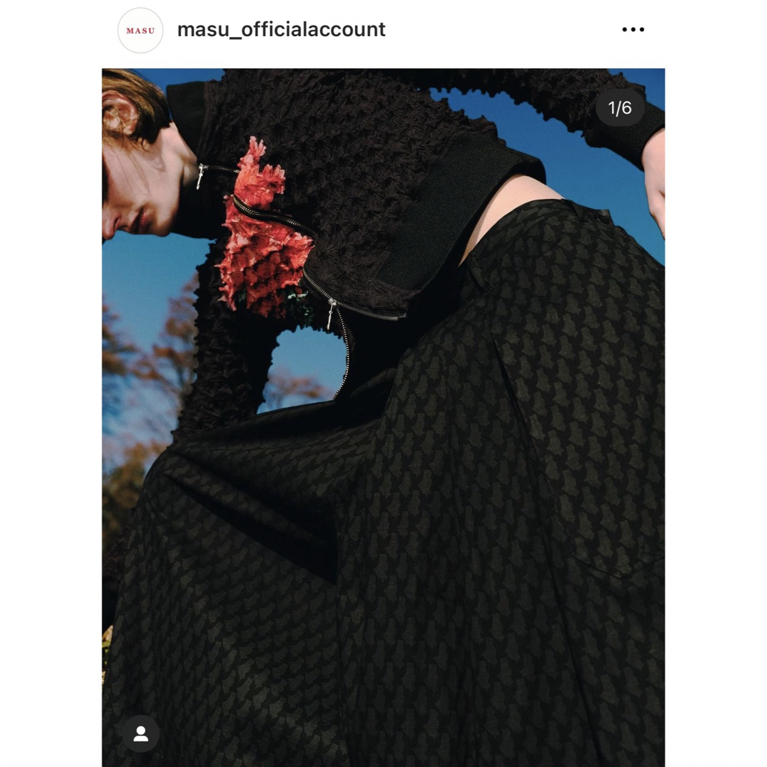 Yohji Yamamoto(ヨウジヤマモト)のWILDSIDE×MASU PEONY SPIKY JACKET メンズのジャケット/アウター(ブルゾン)の商品写真