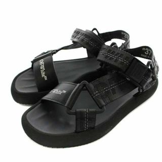 オフホワイト(OFF-WHITE)のオフホワイト TREK SANDAL ストラップサンダル スポーツサンダル 黒(サンダル)