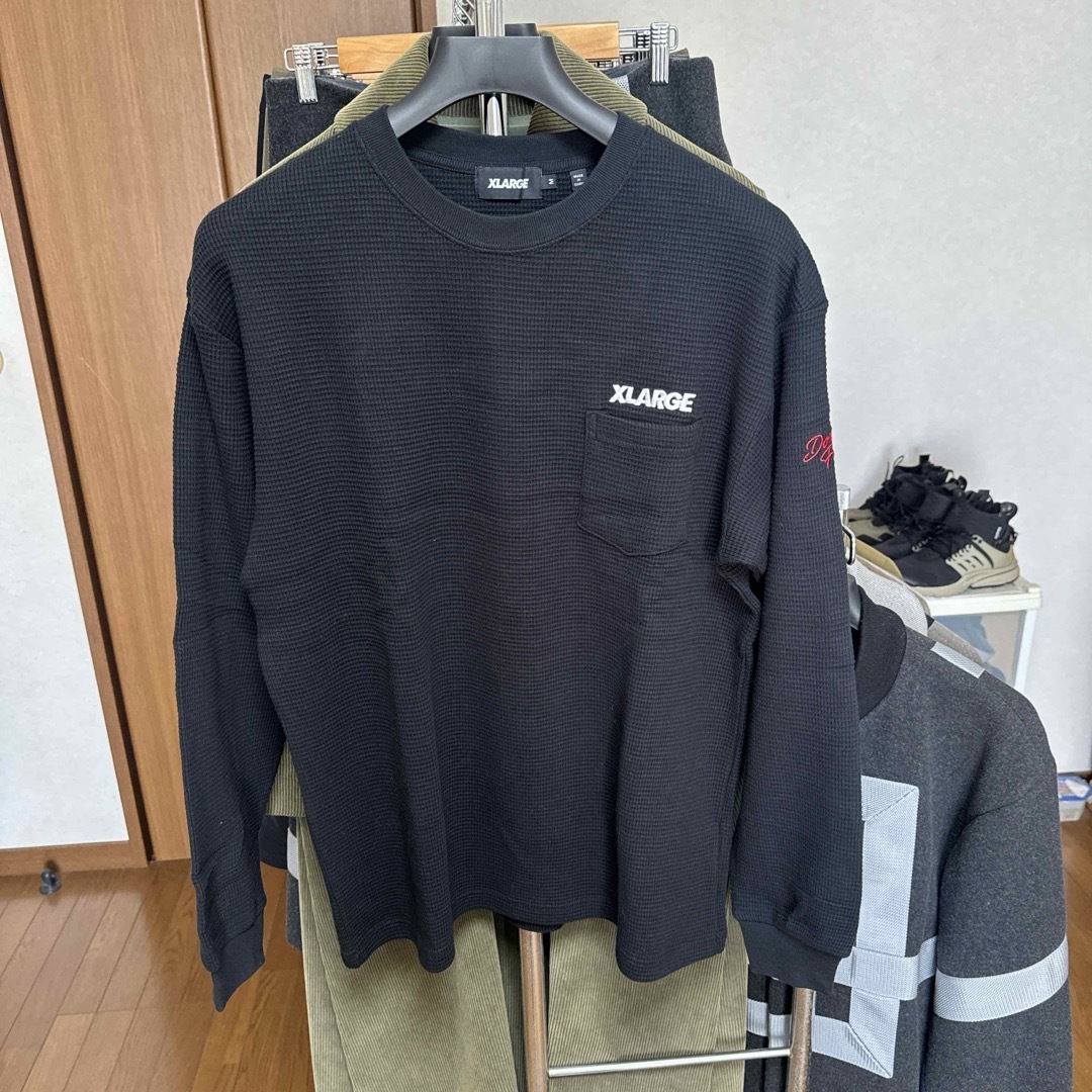 XLARGE(エクストララージ)のXLARGE / サーマルポケット クルーネックスウェット メンズのトップス(スウェット)の商品写真