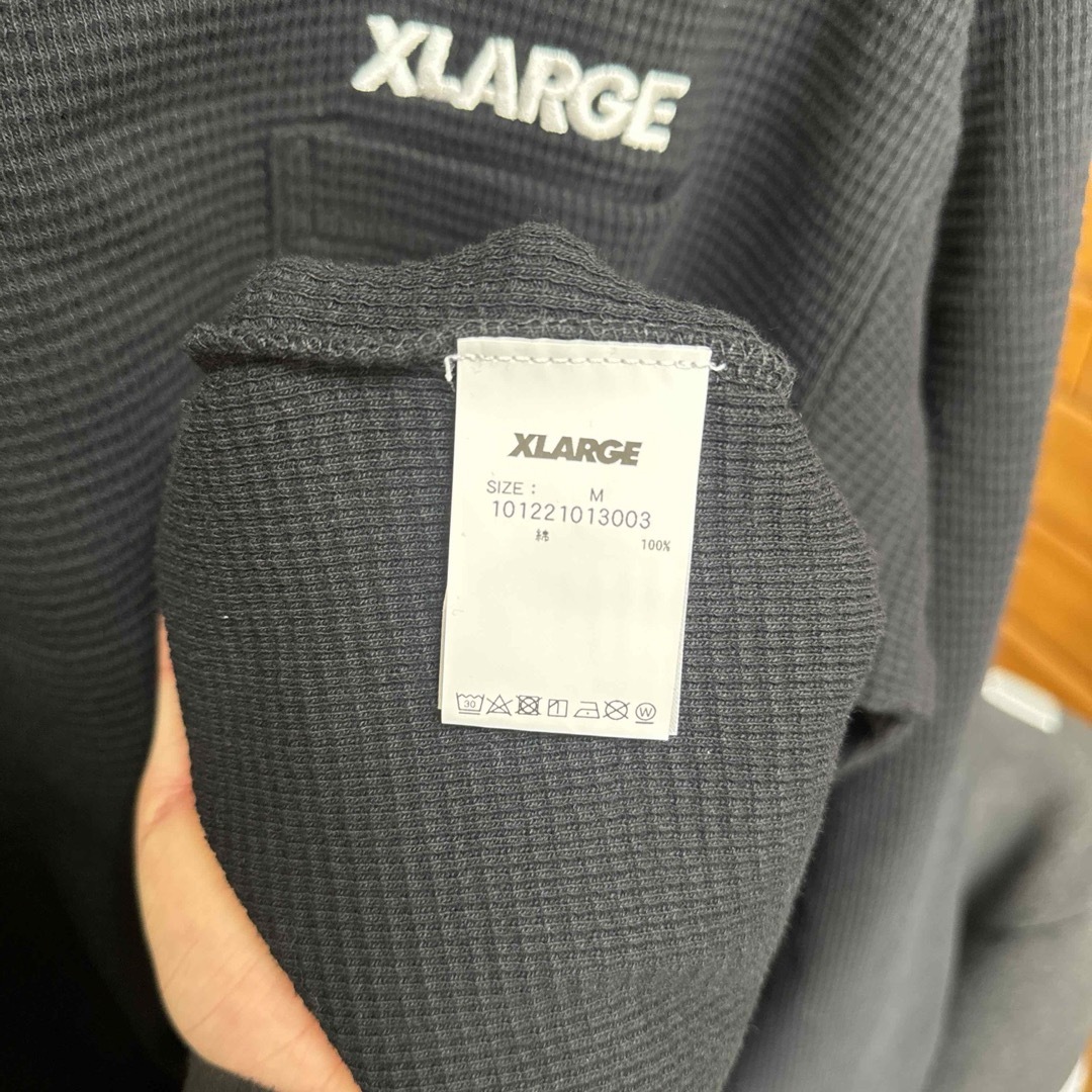 XLARGE(エクストララージ)のXLARGE / サーマルポケット クルーネックスウェット メンズのトップス(スウェット)の商品写真