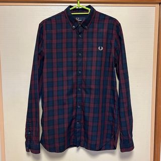 フレッドペリー(FRED PERRY)のフレッドペリー　M9530 ウインタータータンシャツ サイズS(シャツ)