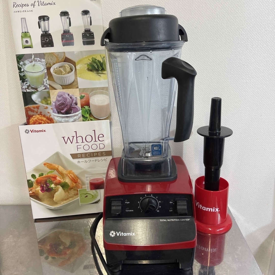 Vitamix(バイタミックス)のvitamix フェラーリレッド　2000ML スマホ/家電/カメラの調理家電(ジューサー/ミキサー)の商品写真