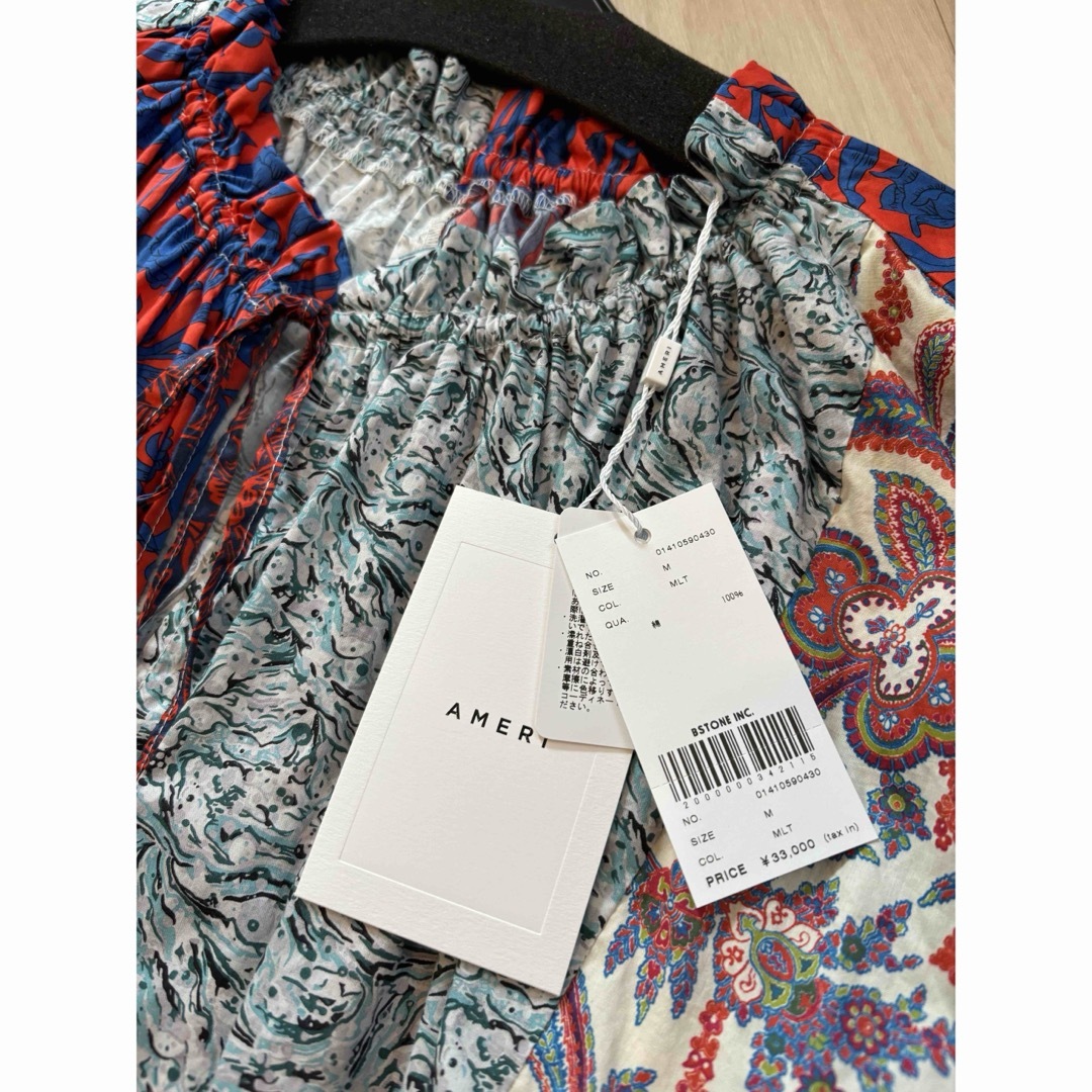 Ameri新品 ♡LIBERTY PATCHWORK MLT DRESS♡ Ameri新品 ♡LIBERTY PATCHWORK MLT DRESS♡