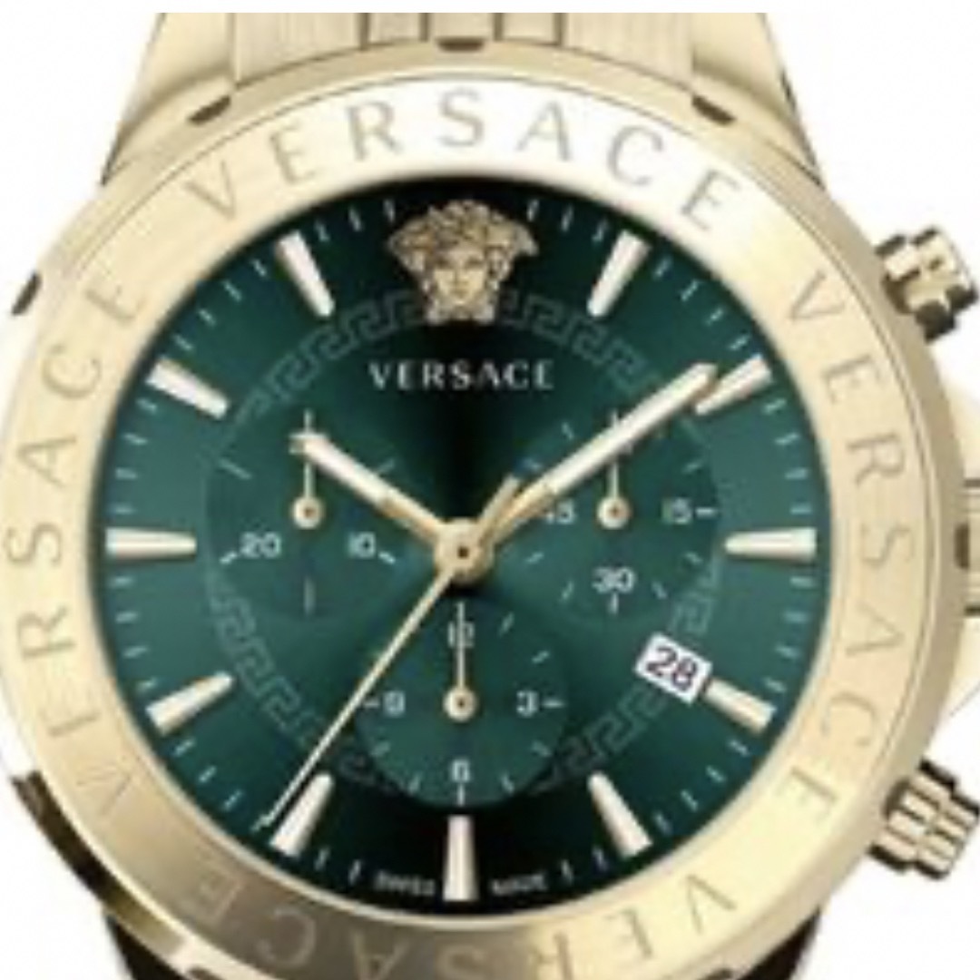 VERSACE(ヴェルサーチ)のVERSACE シグネチャーメンズウォッチ44mm メンズの時計(腕時計(アナログ))の商品写真