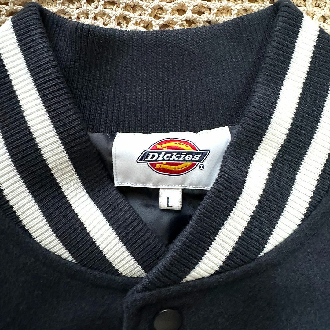 Dickies(ディッキーズ)の【今季1回着用】Dickies(ディッキーズ)スタジアムジャケットスタジャン L メンズのジャケット/アウター(スタジャン)の商品写真