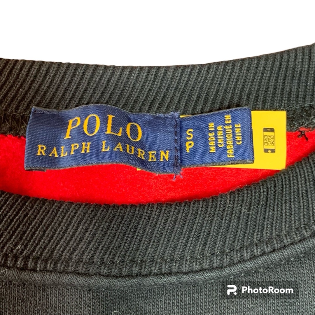 POLO RALPH LAUREN(ポロラルフローレン)のPOLO RALPH LAUREN ワイドシルエット　ポニー刺繍　トレーナー レディースのトップス(トレーナー/スウェット)の商品写真