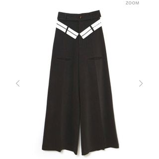 バブルス(Bubbles)のMELT THE LADY reverse belt pants(カジュアルパンツ)