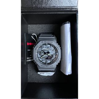 ジーショック(G-SHOCK)の新品G-SHOCK GA-2100CA-8AJF カモフラ (腕時計(デジタル))