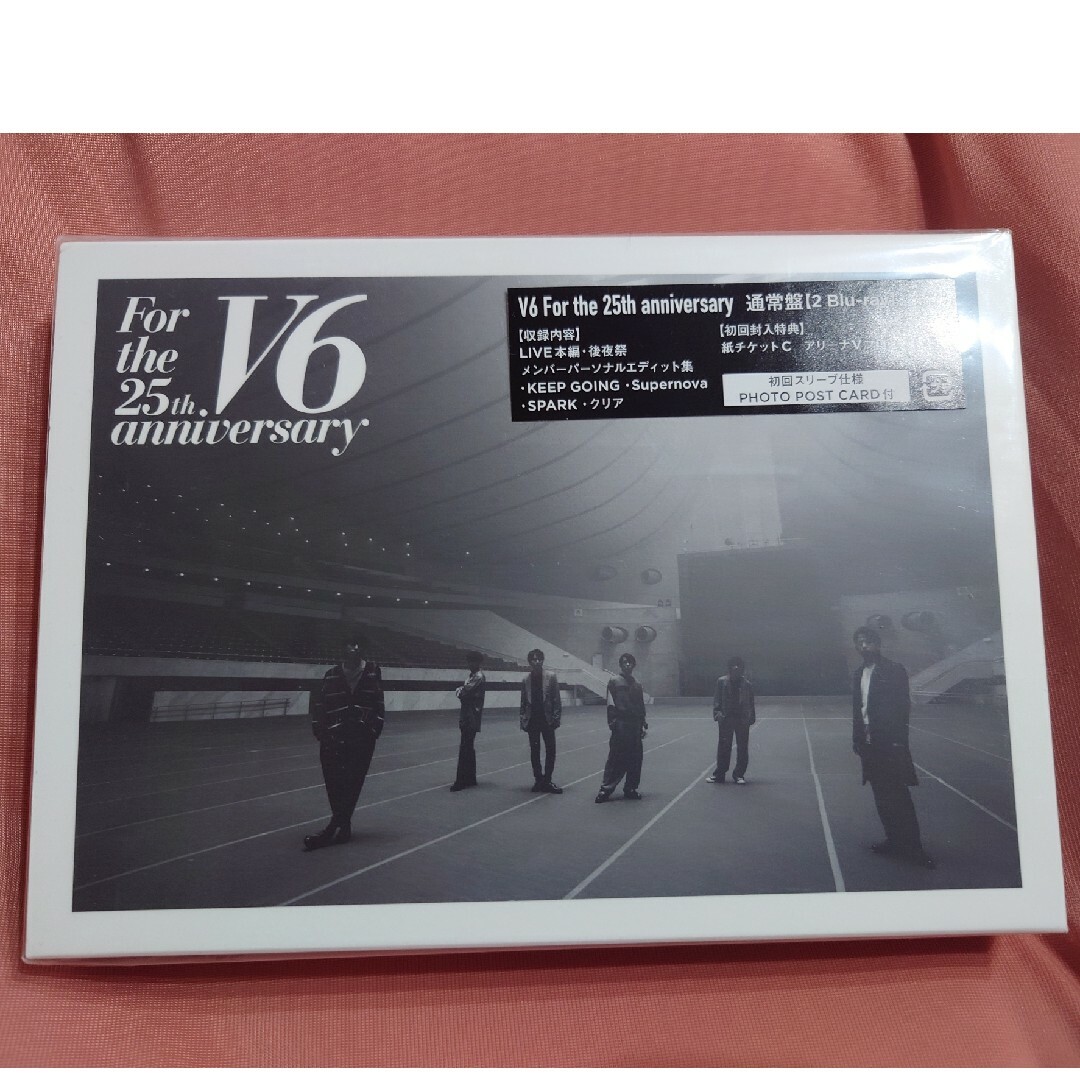 V6(ブイシックス)のFor　the　25th　anniversary  Blu-ray エンタメ/ホビーのDVD/ブルーレイ(ミュージック)の商品写真