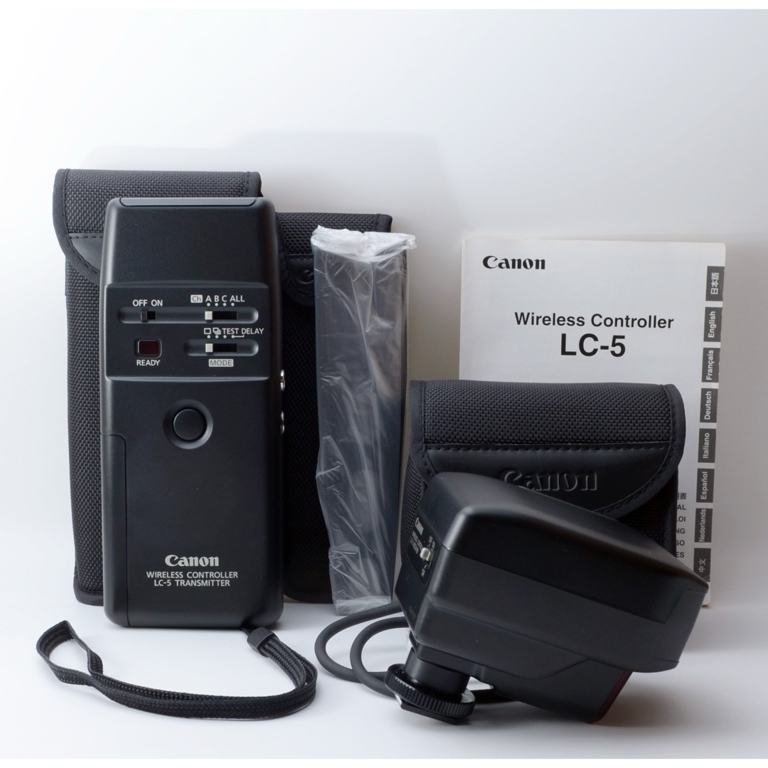 Canon(キヤノン)の★Canon ワイヤレスコントローラー LC-5★美品 スマホ/家電/カメラのスマホ/家電/カメラ その他(その他)の商品写真