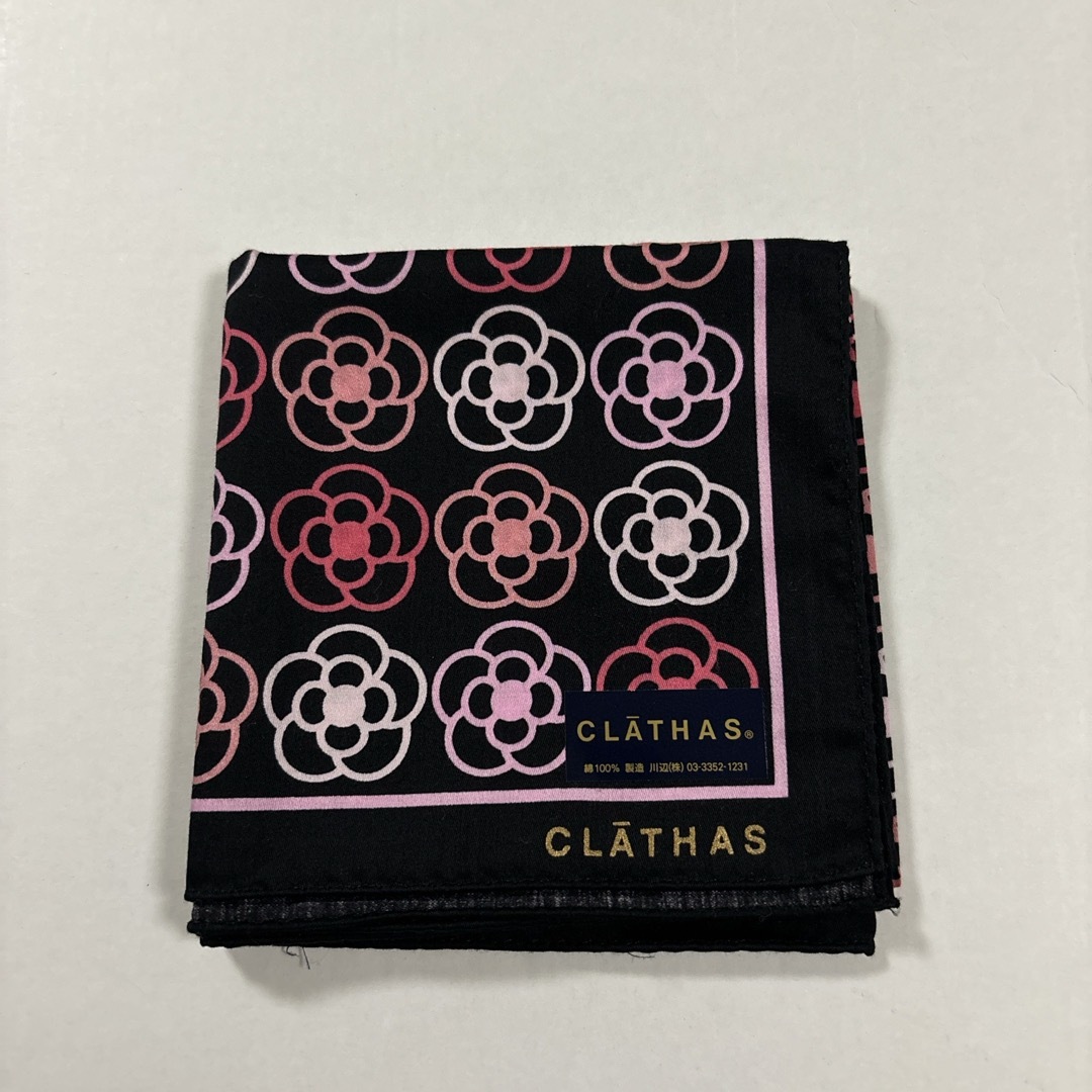 CLATHAS(クレイサス)のクレイサス大判ハンカチ レディースのファッション小物(ハンカチ)の商品写真