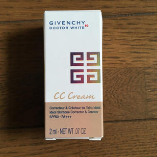 ジバンシィ(GIVENCHY)のジバンシー CC・日焼け止めクリーム 試供品2ml(BBクリーム)