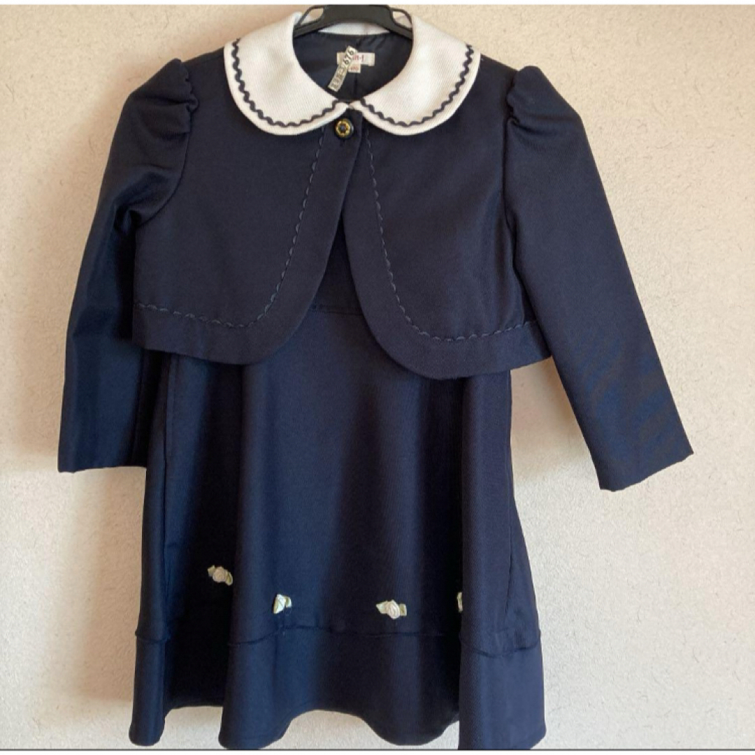 petit-f フォーマルワンピース(ジャンパースカート&ボレロのセット) キッズ/ベビー/マタニティのキッズ服女の子用(90cm~)(ドレス/フォーマル)の商品写真