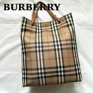 バーバリー(BURBERRY)の✨高級感✨激レア　Burberry　ハンドバッグ　ノバチェック　ロンドン(ハンドバッグ)