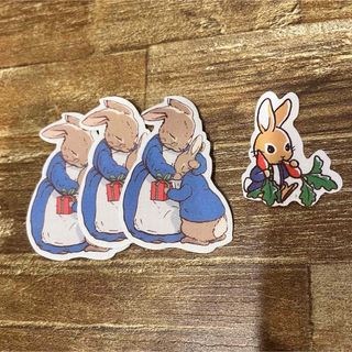 ピーターラビット(PETER RABBIT（TM）)のピーターラビット アイロンワッペン セット(各種パーツ)