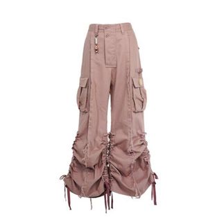 ヴィヴィアンウエストウッド(Vivienne Westwood)のrurumu: drawstring loose fit cargo pants(ワークパンツ/カーゴパンツ)