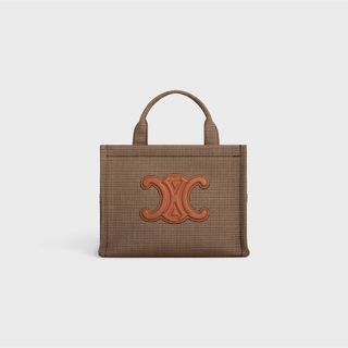 セリーヌ(celine)の新品 CELINE セリーヌ スモール カバ ハンドバッグ 千鳥格子 千鳥柄(ハンドバッグ)