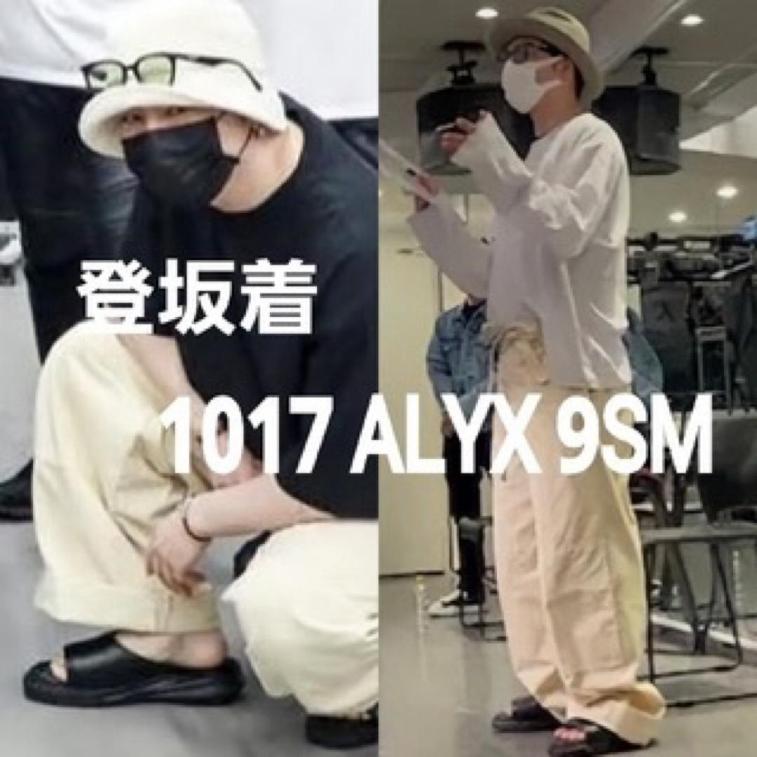 登坂広臣さん着用　Alyxレザーサンダル メンズの靴/シューズ(サンダル)の商品写真