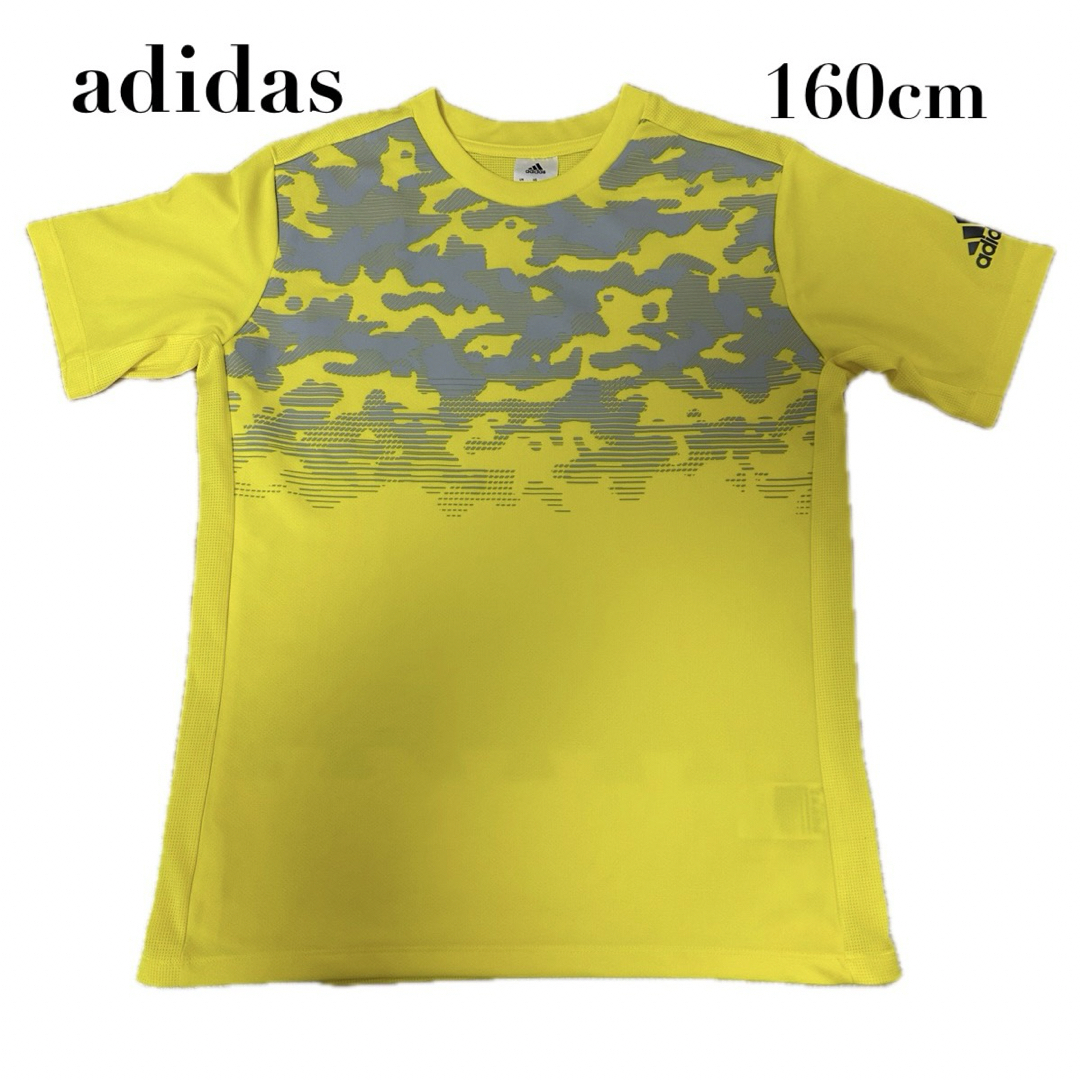 adidas(アディダス)の【adidas（アディダス）】クライマクール　トレーニング半袖Tシャツ　160 キッズ/ベビー/マタニティのキッズ服男の子用(90cm~)(Tシャツ/カットソー)の商品写真