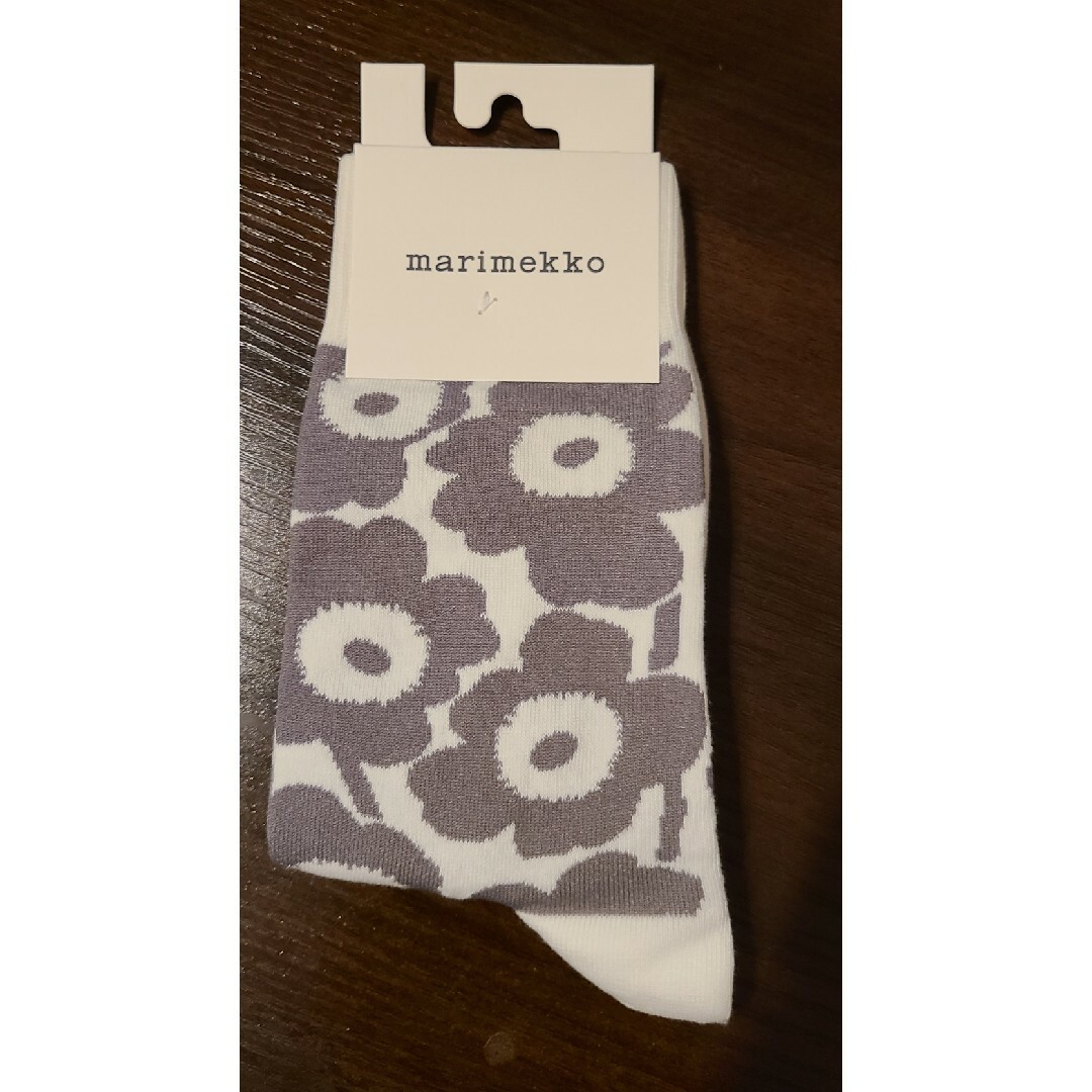 marimekko(マリメッコ)の新品　マリメッコ　靴下　サイズ37-39 レディースのレッグウェア(ソックス)の商品写真