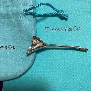 ティファニー(Tiffany & Co.)のティファニー　シルバーブローチ　イチョウ(ブローチ/コサージュ)