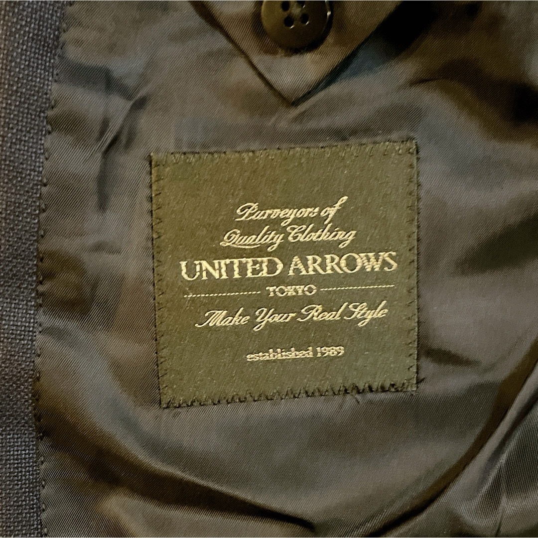 UNITED ARROWS(ユナイテッドアローズ)のユナイテッドアローズ アンコン テーラード ジャケット ネイビー 50 濃紺  メンズのジャケット/アウター(テーラードジャケット)の商品写真