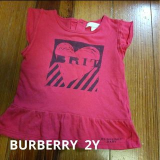 バーバリー(BURBERRY)のバーバリー BURBERRY 半袖 Tシャツ トップス 90(Tシャツ/カットソー)