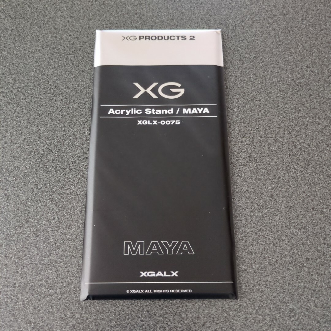 xg(エックスジー)のXG　MAYA　マヤ　アクスタ　アクリルスタンド エンタメ/ホビーのCD(K-POP/アジア)の商品写真