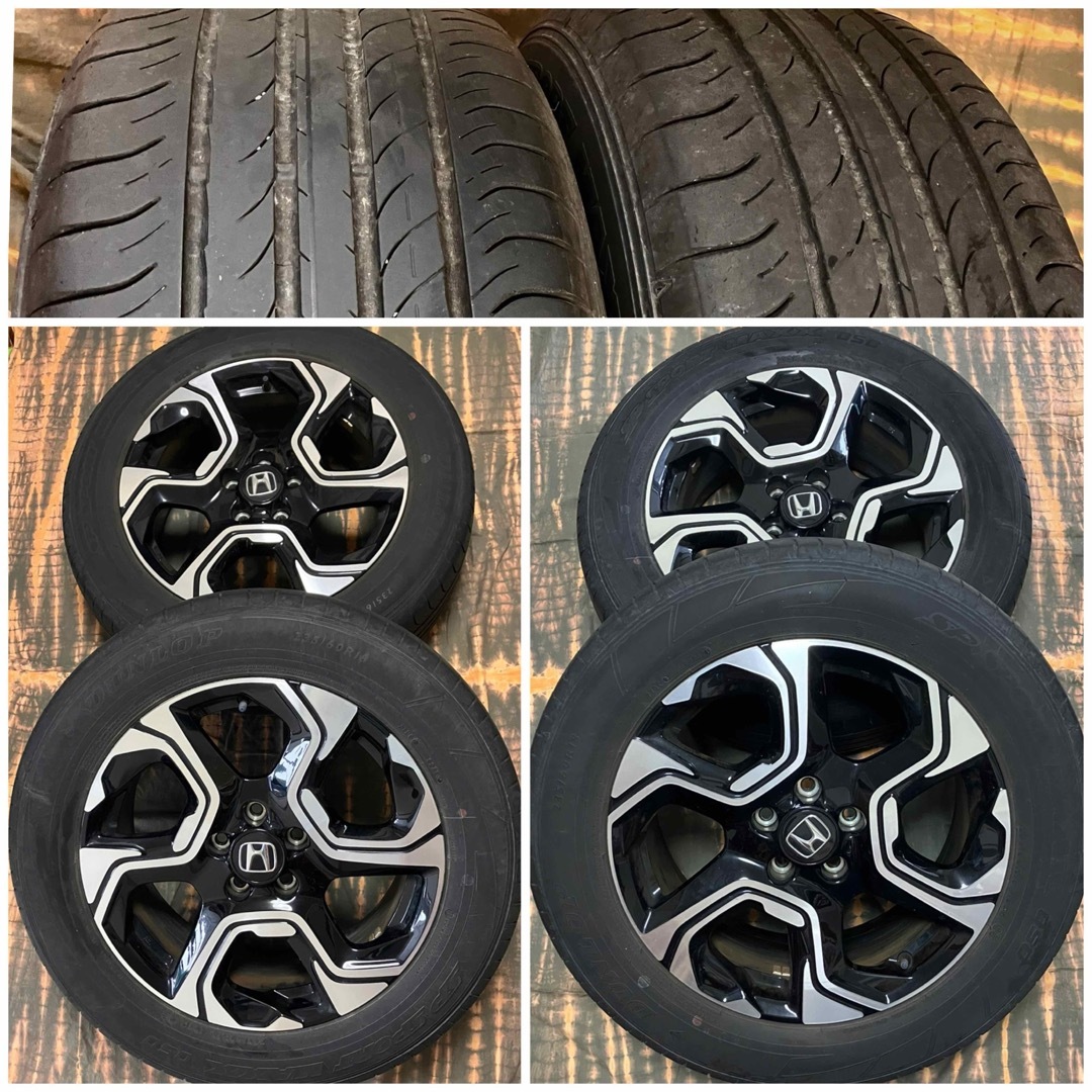 ホンダ - ホンダCR-V純正18インチアルミホイールラジアルタイヤ ホンダ - ホンダCR-V純正18インチアルミホイールラジアルタイヤ