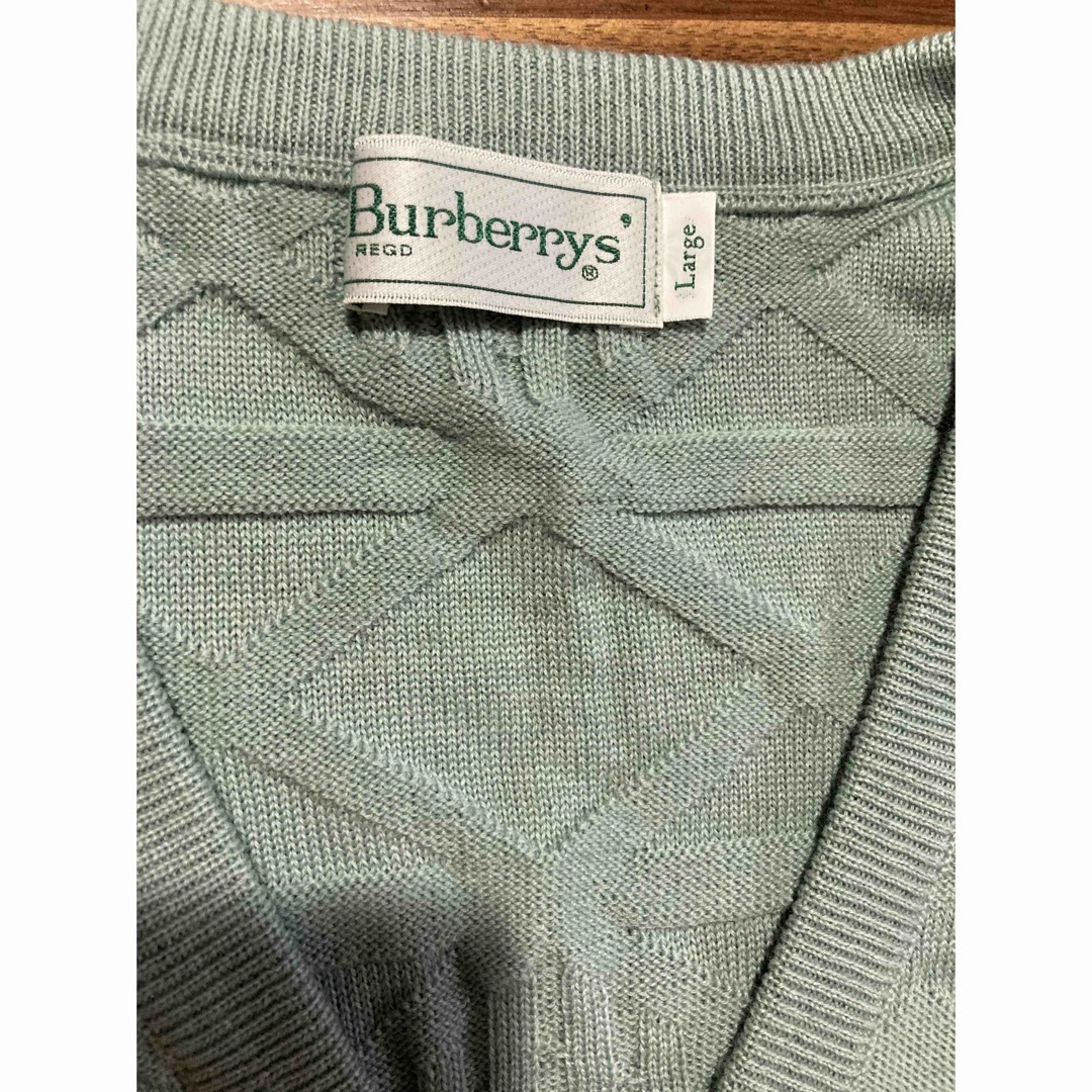 BURBERRY(バーバリー)のBURBERRY バーバリーズ★ヴィンテージ セーター ニット 春 ウール メンズのトップス(ニット/セーター)の商品写真