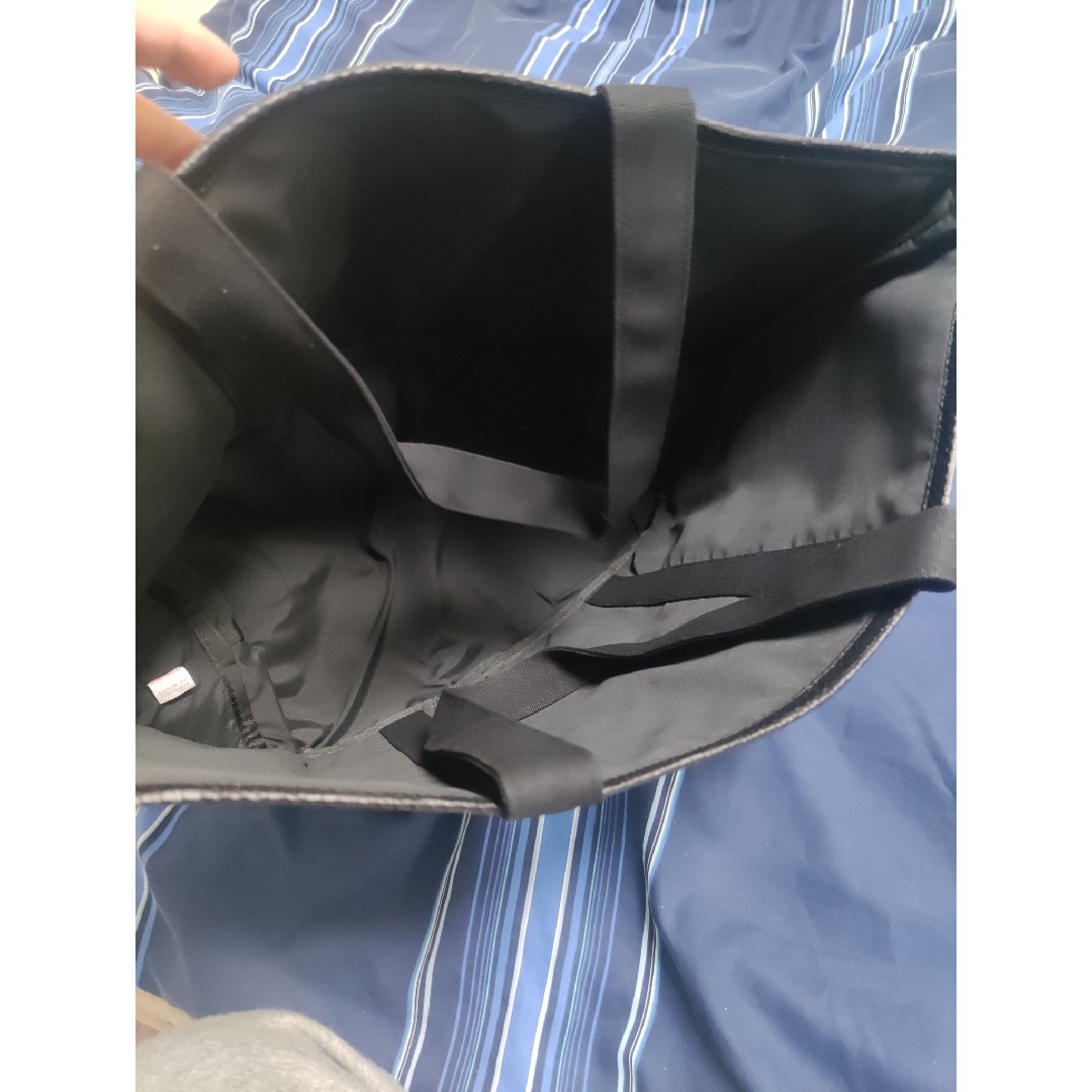 Supreme(シュプリーム)のSupreme Raffia Tote ブラック トートバッグ 美品 メンズのバッグ(トートバッグ)の商品写真