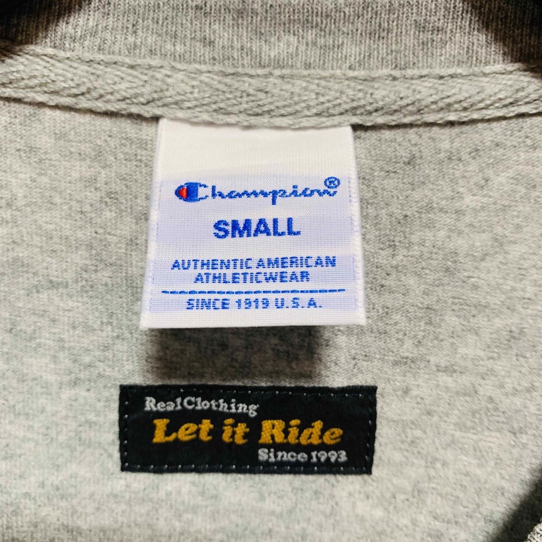 Champion(チャンピオン)のチャンピオン×レットイットライド 長袖Tシャツ S グレー メンズのトップス(Tシャツ/カットソー(七分/長袖))の商品写真