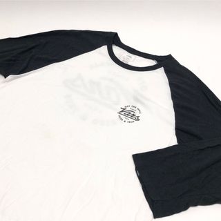 ヴァンズ(VANS)の【レア】VANS ５分丈 ラグランTシャツ/ L(Tシャツ/カットソー(七分/長袖))