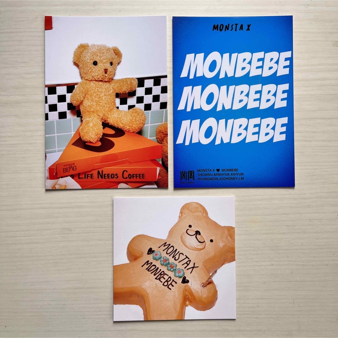 monsta x(モンスタエックス)のMONSTA X  monbebe モンベベ7期 ファンクラブキット エンタメ/ホビーのタレントグッズ(アイドルグッズ)の商品写真