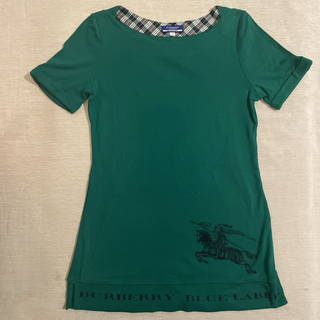 バーバリーブルーレーベル(BURBERRY BLUE LABEL)のBURBERRY ティシャツ ロング(Tシャツ(半袖/袖なし))