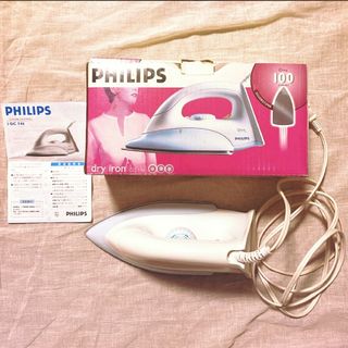 フィリップス(PHILIPS)のm0368 フィリップスPHILIPSドライアイロン 押し花(アイロン)