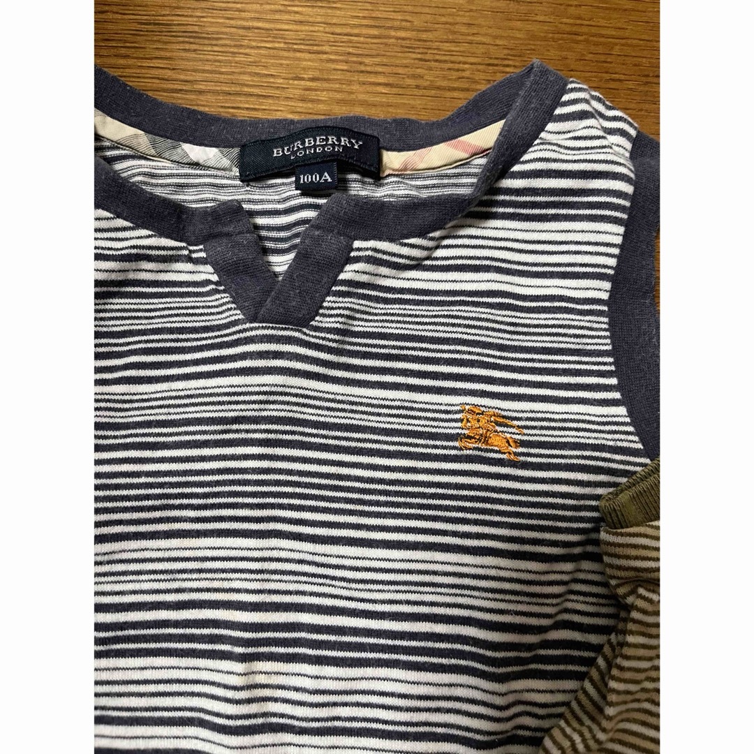 BURBERRY(バーバリー)のバーバリー100 キッズ/ベビー/マタニティのキッズ服男の子用(90cm~)(Tシャツ/カットソー)の商品写真