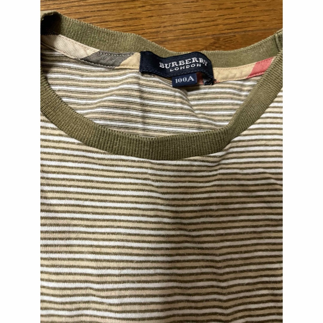 BURBERRY(バーバリー)のバーバリー100 キッズ/ベビー/マタニティのキッズ服男の子用(90cm~)(Tシャツ/カットソー)の商品写真