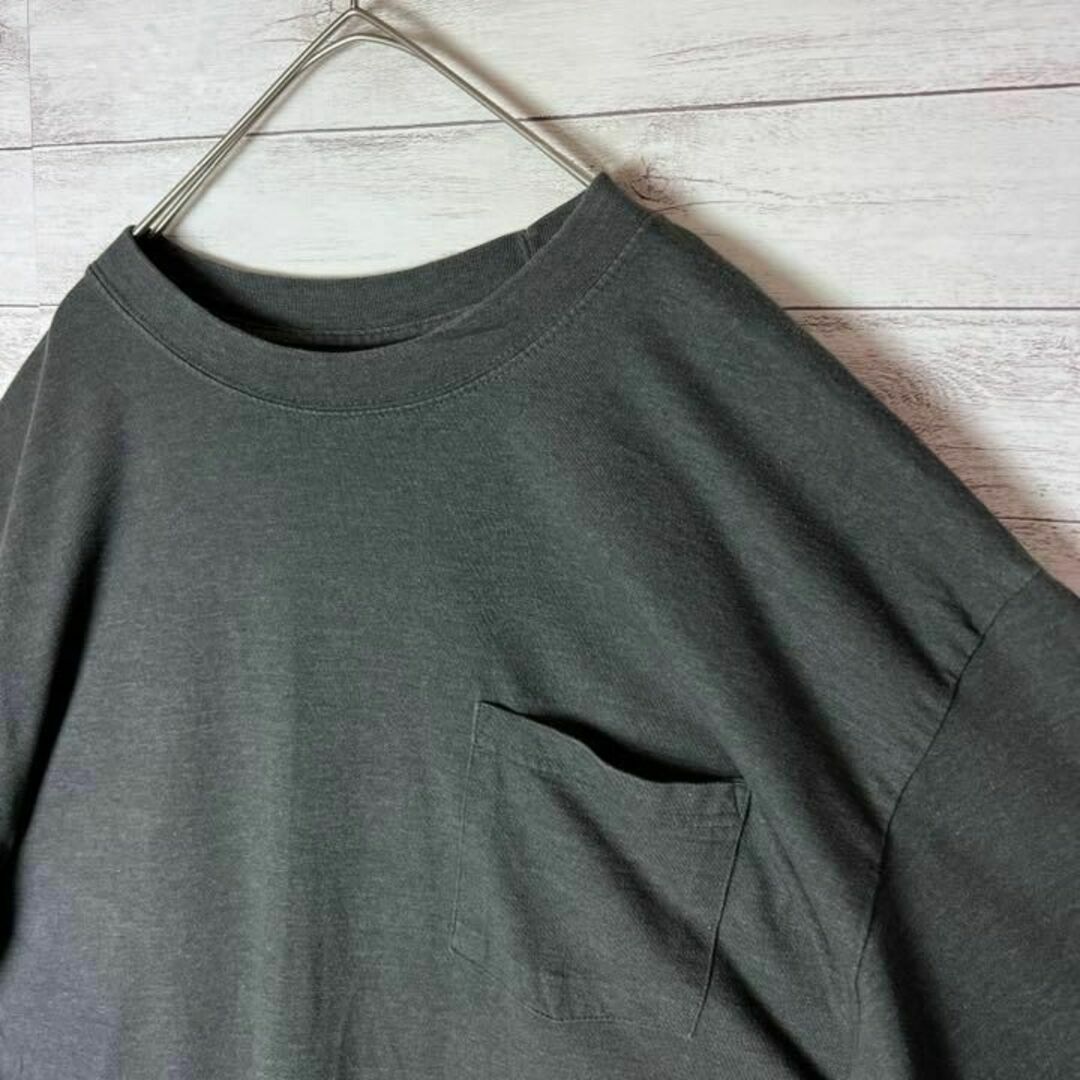 Dickies(ディッキーズ)の【US古着　送料無料】ディッキーズ　Tシャツ サイズXL グレー メンズのトップス(Tシャツ/カットソー(半袖/袖なし))の商品写真