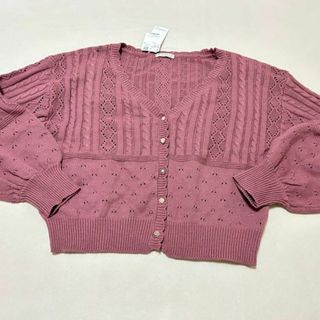 アクシーズファム(axes femme)の新品☆axes femme カーディガン　F〖N4588〗(カーディガン)