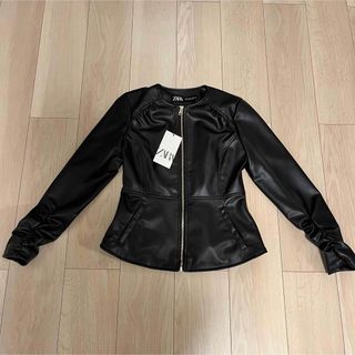 ザラ(ZARA)のZARAレザージャケット(ライダースジャケット)