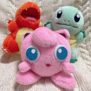 ポケモン(ポケモン)のTOMY ポケモン　ぬいぐるみ　プリン　ヒトカゲ　ゼニガメの(ぬいぐるみ)