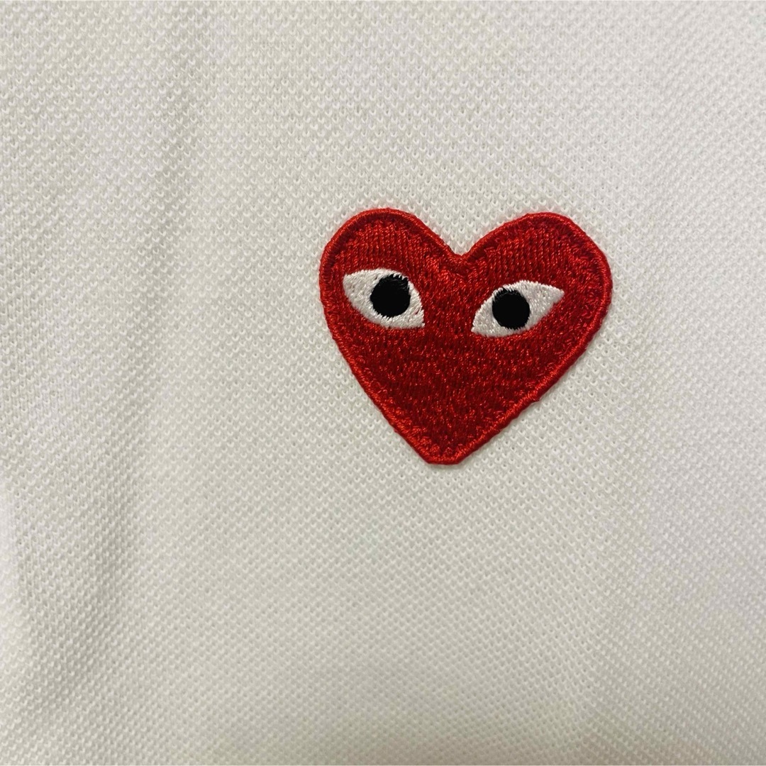 COMME des GARCONS(コムデギャルソン)の【即発】COMME des GARCONS ハートロゴ ポロシャツ レディース レディースのトップス(ポロシャツ)の商品写真