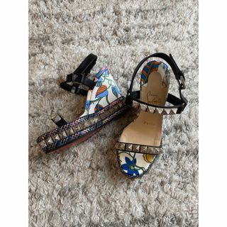 クリスチャンルブタン(Christian Louboutin)のルブタン　サンダル　ボタニカル　ピラクロウ　カタクロウ　34 (35)(サンダル)