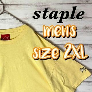 【US古着　送料無料】staple デザインTシャツ サイズ2XL相当(Tシャツ/カットソー(半袖/袖なし))