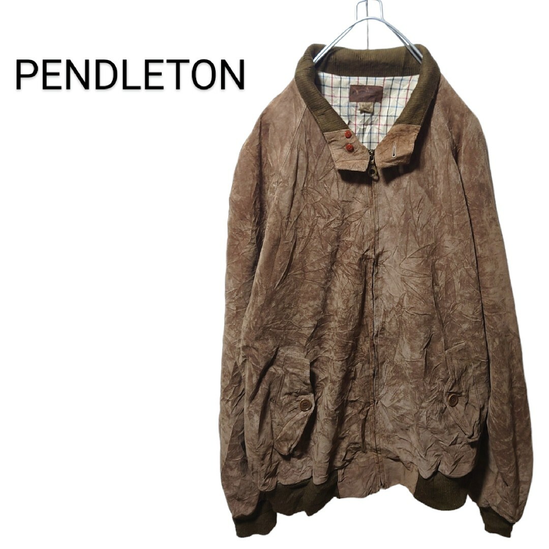 PENDLETON - 【PENDLETON】本革 豚革 ビッグレザージャケット S-396の