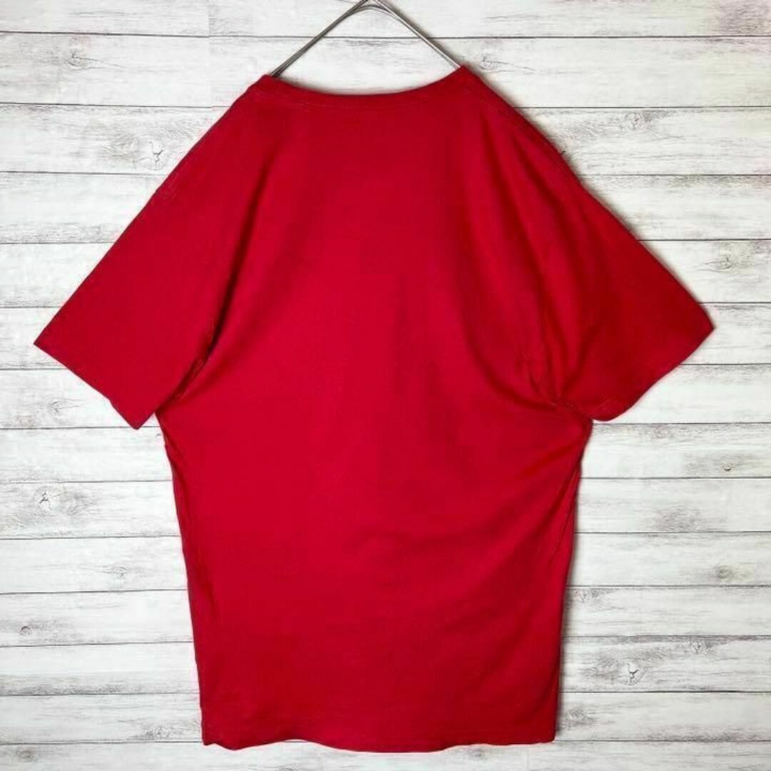 【US古着　送料無料】AKOO デザインTシャツ サイズxl レッド レディースのトップス(Tシャツ(半袖/袖なし))の商品写真