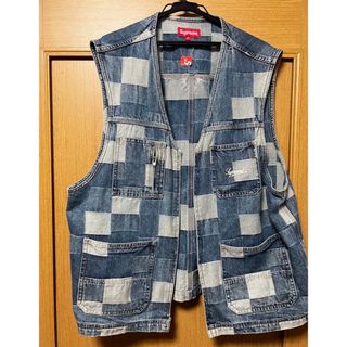 Supreme - Supreme Patched Denim Vest パッチデニムベスト