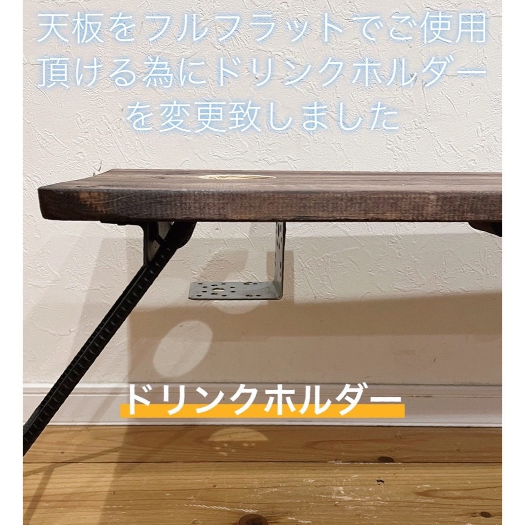 HIACE CARAVAN 2way折りたたみ式セカンドテーブルの通販 by SEA HIACE CARAVAN 2way折りたたみ式セカンドテーブルの通販 by SEA